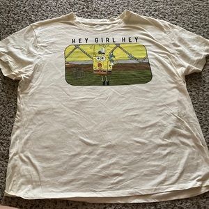 Spongebob graphic tee